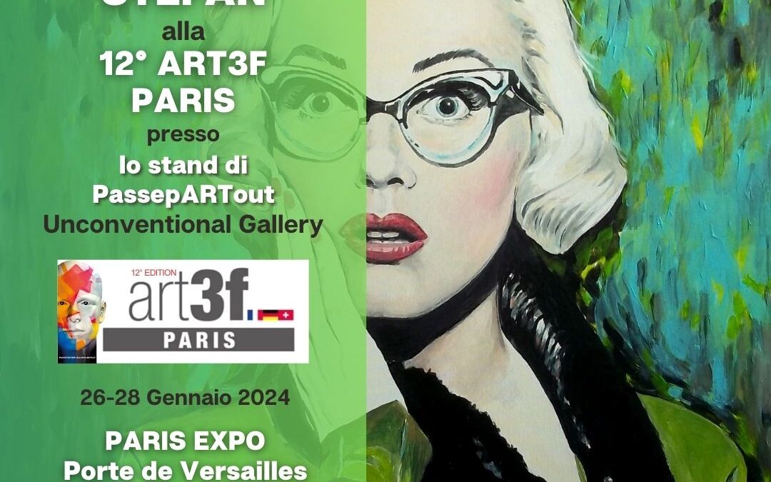 Salone Internazionale d’Arte Contemporanea ART3F di Parigi, 26-28 gennaio 2024